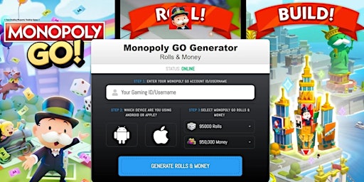 Primaire afbeelding van !NEW!◄CODES► Monopoly GO hack generator ◄!HACK TOOL!► unlimited FREE dice roll and money