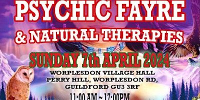 Imagen principal de Psychic & Natural Therapy Fayre - Guildford