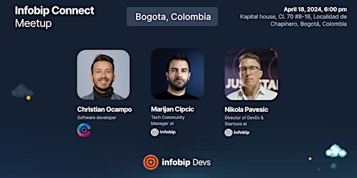 Primaire afbeelding van Infobip Connect - Bogota Tech Meetup