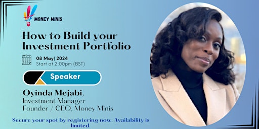 Imagem principal do evento How to build your Investment Portfolio