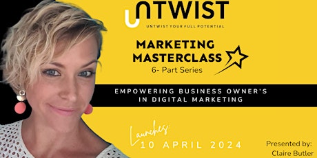 Marketing Masterclass for SME's Session 1: Crafting your marketing strategy