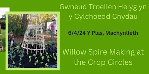 Image principale de Gwneud Troellen Helyg yn y Cylchoedd Cnydau // Willow Spire Making at the Crop Circles