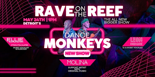 Primaire afbeelding van DANCE MONKEYS - Rave on The Reef