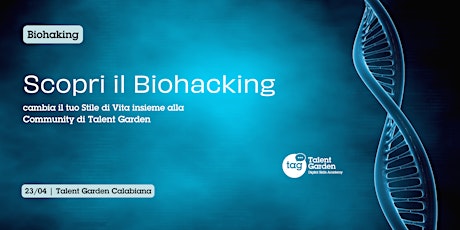 Hauptbild für Innovation Snack: Scopri il Biohacking