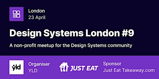 Imagem principal do evento Design Systems London #9