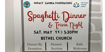 Imagem principal de Spaghetti Dinner & Trivia night