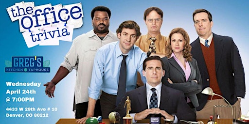 Image principale de The Office Trivia at Greg’s Kitchen & Taphouse