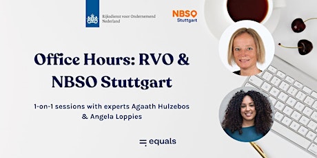 Office Hours:  Navigate Your Journey with Tailored Support from RVO & NBSO