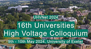 Image principale de UHVNet 2024 - 16th Universities High Voltage Colloquium