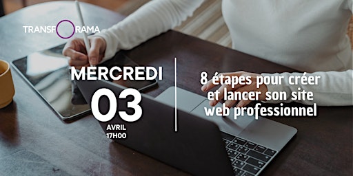 Image principale de 8 étapes pour créer et lancer son site web professionnel