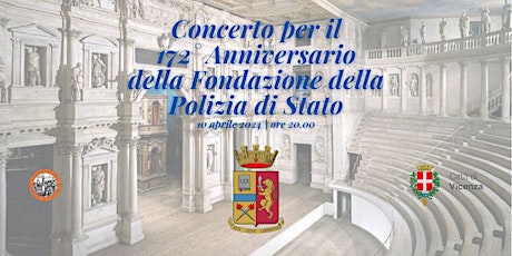 Concerto per il 172° anniversario della Fondazinone della Polizia di Stato