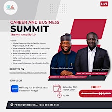 Career & Business Summit (Theme : Amplify 1.0)