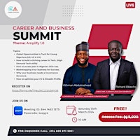 Career & Business Summit (Theme : Amplify 1.0) primary image