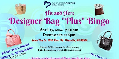 His & Hers Designer Bag Bingo primary image