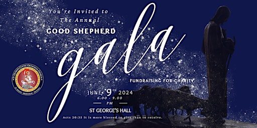 Imagem principal do evento St George Coptic Orthodox Church Good Shepherd Fundraising GALA 2024.