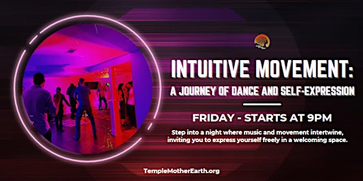 Imagem principal do evento Intuitive Movement:  A Journey of Dance and Self-Expression