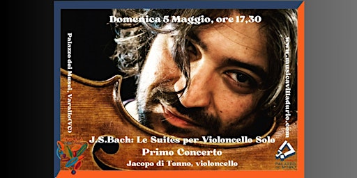 J.S. Bach, le 6 Suites  per violoncello solo. BWV 1007-1012 Jacopo Di Tonno  primärbild