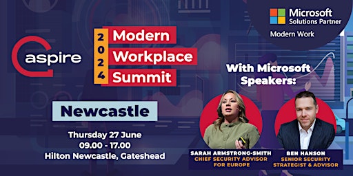 Image principale de Aspire Modern Workplace Summit - Newcastle