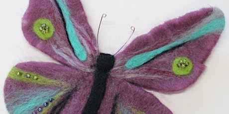 Needle Felted Butterflies