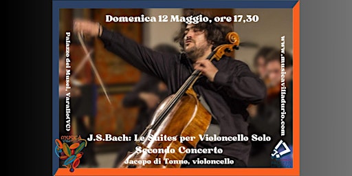 Imagem principal de J.S. Bach, le 6 Suites  per violoncello solo.  BWV 1007-1012 2° Concerto