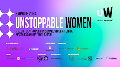 Unstoppable Women - Bari, 3 aprile 2024