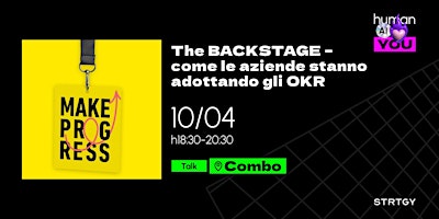 Image principale de The Backstage - come le aziende stanno adottando gli OKR