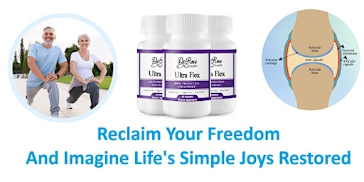 Ultra Flex Joint Pain Relief - Promote A Relaxed, Healthy & Happy Lifestyle primary image