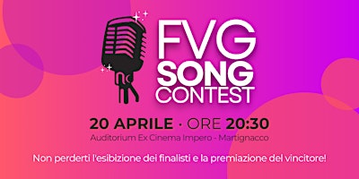 Hauptbild für FVG Song Contest - Serata Finale