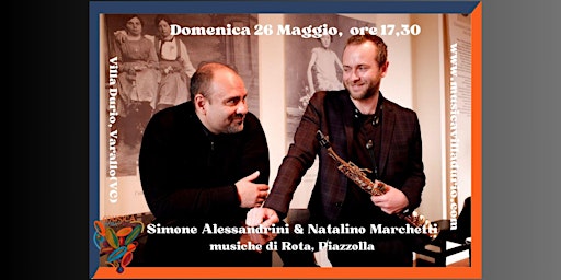 Imagem principal do evento Da Roma a Buenos Aires. duo Marchetti & Alessandrini
