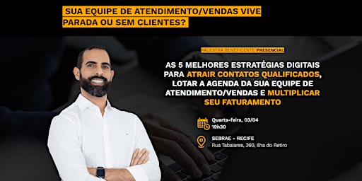 Imagem principal do evento As 5 Estratégias Digitais para Lotar a Agenda e Multiplicar seu Faturamento