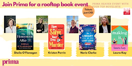 Primaire afbeelding van Prima Rooftop Book Event