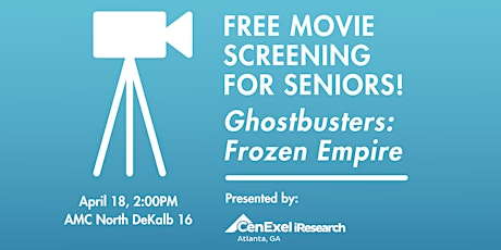 Free Movie Screening for Seniors - Ghostbusters: Frozen Empire