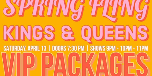 Spring Fling Kings and Queens Drag Show at Paducah Beer Werks primary image