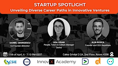 STARTUP SPOTLIGHT: Unveiling Diverse Career Paths in Innovative Ventures