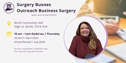 Outreach Business Surgery - Borth primary image