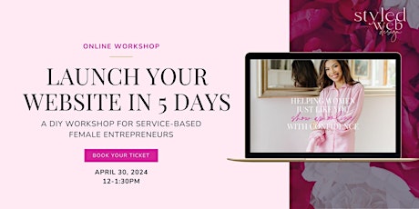 Launch Your Website in 5 Days Workshop