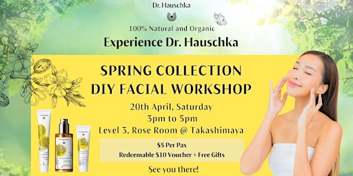 Hauptbild für A Day to Experience Dr Hauschka DIY Facial Workshop!