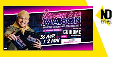 Primaire afbeelding van Soirée stand-up tournage de l'émission "Comme à la maison" par GuiHome