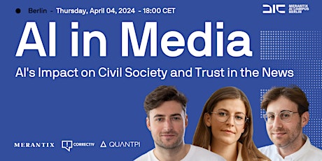 AI in Media: Impact on Civil Society and Trust in the News