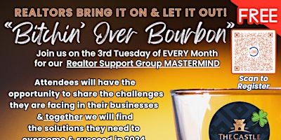 Monthly "Bitchin' Over Bourbon" - Realtor Support Group/Mastermind Event  primärbild