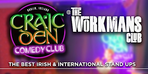 Hauptbild für Craic Den Comedy @ Workman’s – Eddie Mullarkey + Guest – Preview Shows!