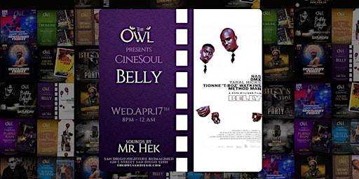 Imagen principal de CineSoul Night: Belly with DJ Hek