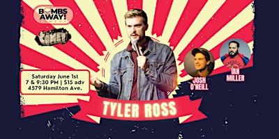 Imagem principal do evento Tyler Ross | Comedy @ The Comet
