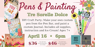 Pens & Painting DIY Workshop primary image
