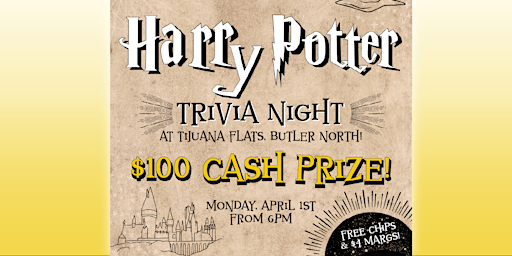 Hauptbild für Expecto Patron-Nachos! Play Harry Potter Trivia & Win Big ($100 Cash!)