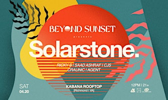 Imagem principal do evento Beyond Sunset Presents: SOLARSTONE.