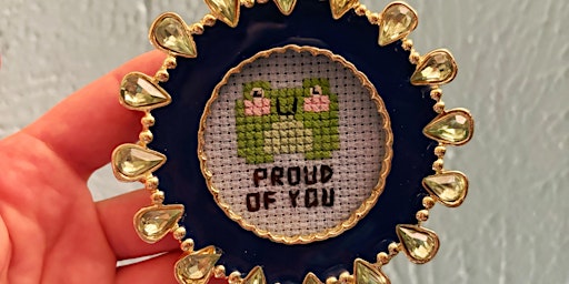 Imagem principal do evento Cross Stitch with @ Designs!