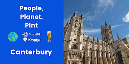 Immagine principale di Canterbury - People, Planet, Pint: Sustainability Meetup 