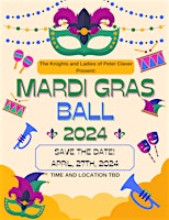 Imagem principal do evento Knights and Ladies of Peter Claver is hosting a Mardi Gras Ball