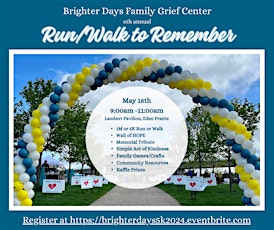 Brighter Days 6th Annual Run/Walk to Remember
